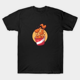 Bucket of Fried Chicken | Urban Finery T-Shirt